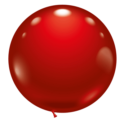 1 super grote rode ballon