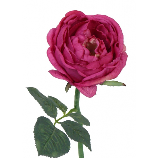 Deluxe kunst roos Luna rood 33 cm