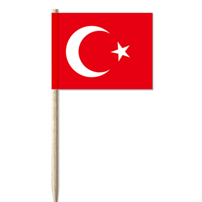Feest prikkertjes Turkije 50 st