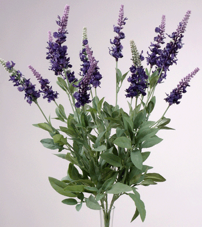 Lavendel kunstbloemen 45 cm