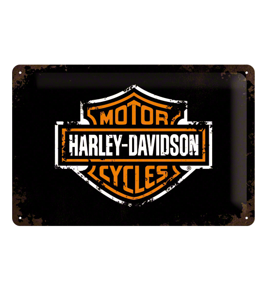 Officieel Harley Davidson logo van metaal