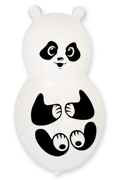 Pandabeer ballon 40 cm