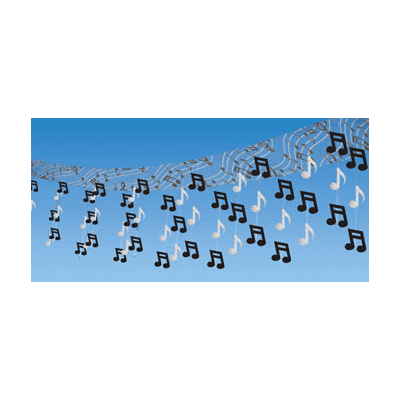 Plafond decoratie muziek noten