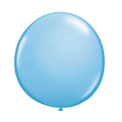 Qualatex ballon 90 cm licht blauw