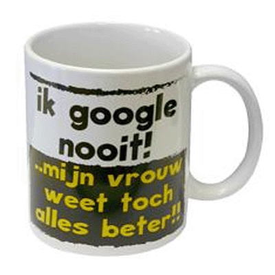 Slogan mok Google