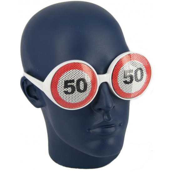 Verkeersborden bril 50 jaar