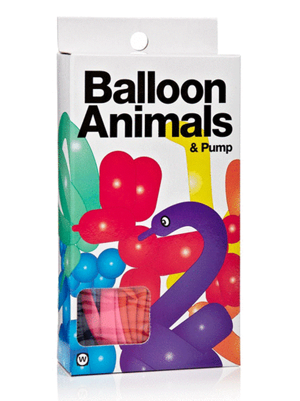 Vouw ballonnen dieren 24 stuks