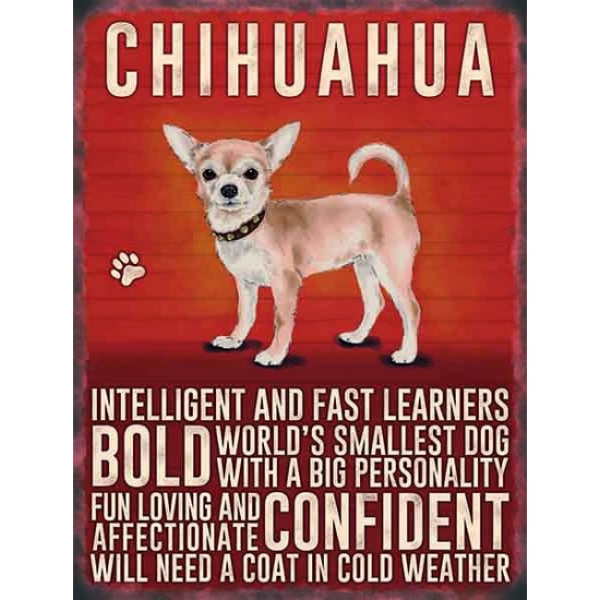 Wand decoratie Chihuahua