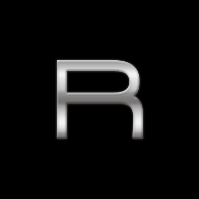 Kleine alfabet stickers letter R