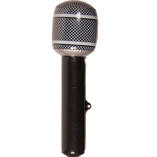 Set 2x Inflatable keyboard and microphone