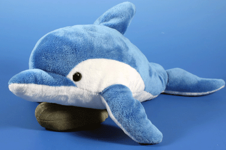 Plush dolphin stuffed soft toy animal 33 cm