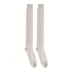 Long white Tyrolean socks for men