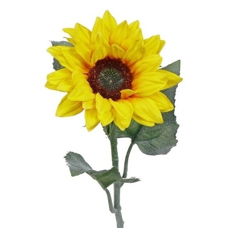 10 zonnebloemen decoratie 81 cm