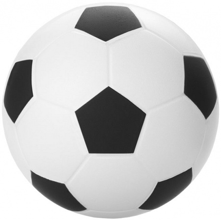 10 stress balls soccer 6 cm