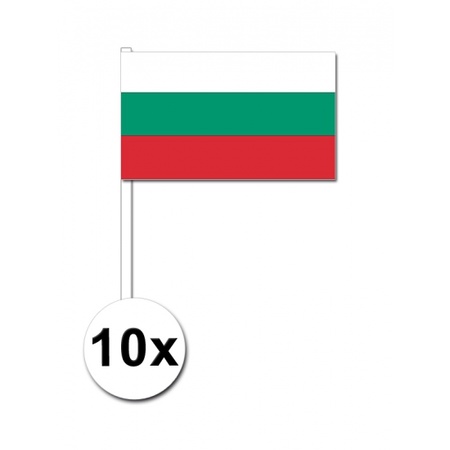 Handvlag Bulgarije set van 10