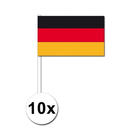 Handvlag Duitsland set van 10