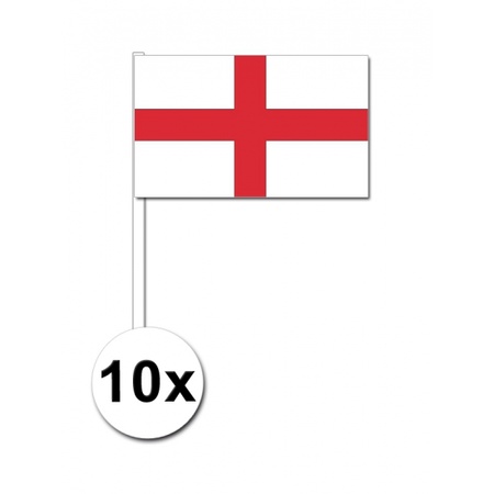 Handvlag Engeland set van 10