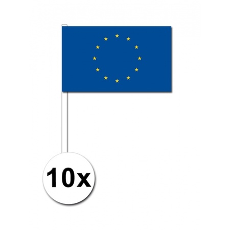 Handvlag Europa set van 10