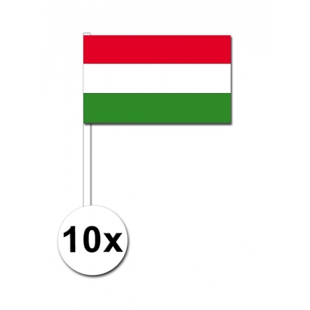 Handvlag Hongarije set van 10