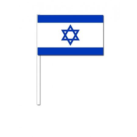 Handvlag 10 stuks Israel 12 x 24 cm
