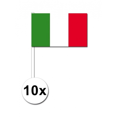 Handvlag Italie set van 10
