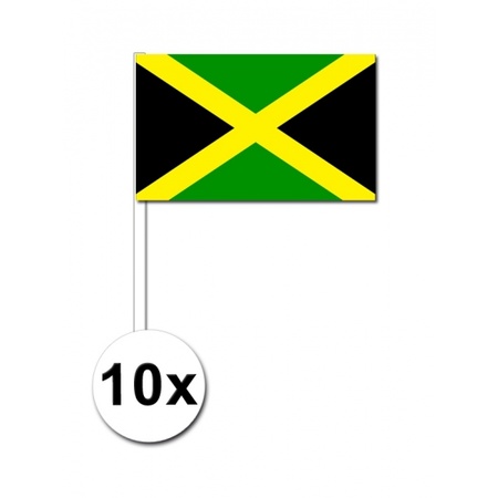 10 hand wavers with Jamaica