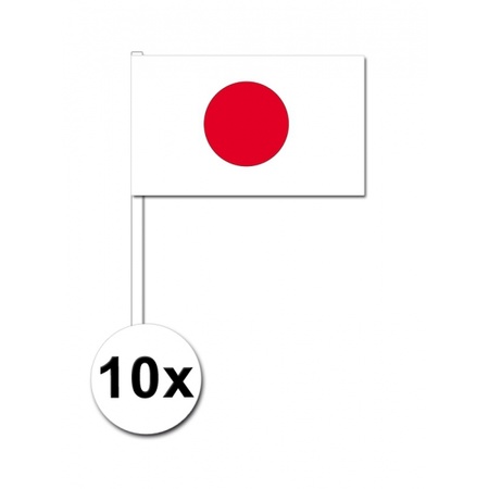 Handvlag Japan set van 10