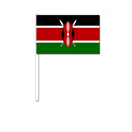 Handvlag Kenia set van 10 stuks