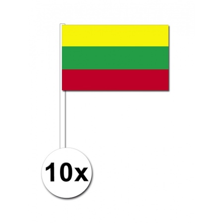 Handvlag Litouwen set van 10