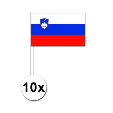 Handvlag Slovenie set van 10