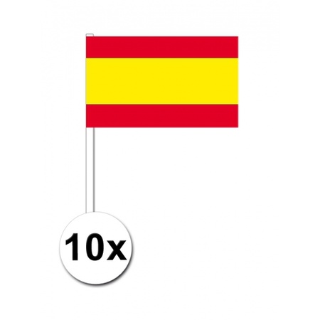 Handvlag Spanje set van 10