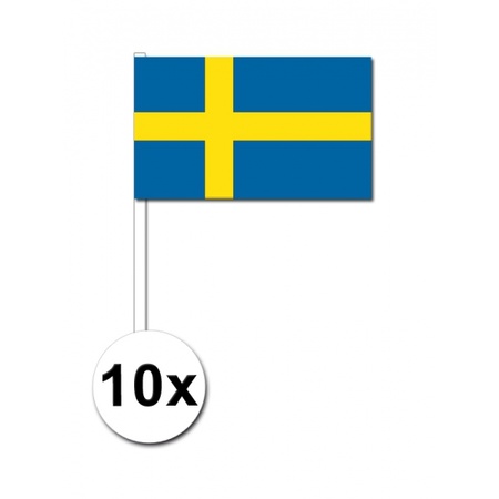 Handvlag Zweden set van 10