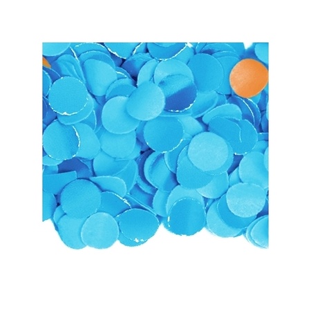 100 gram confetti color blue