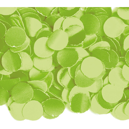 100 gram confetti color lime green