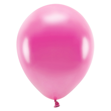 100x Fuchsia roze ballonnen 26 cm eco/biologisch afbreekbaar