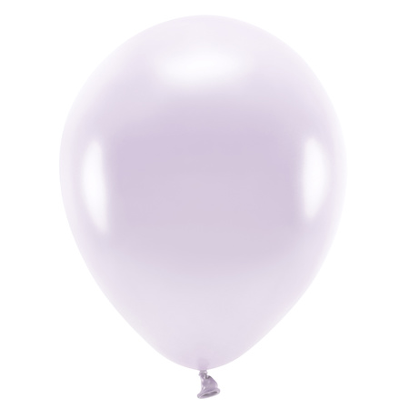 100x Lilapaarse ballonnen 26 cm eco/biologisch afbreekbaar