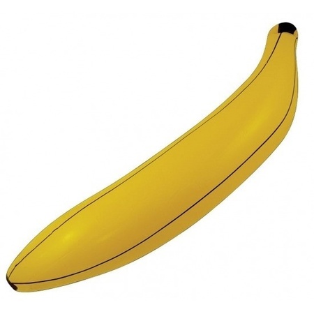 Speelgoed bananen opblaasbaar 10 stuks
