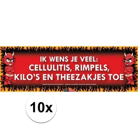 10x Cellulitis Sticky Devil sticker