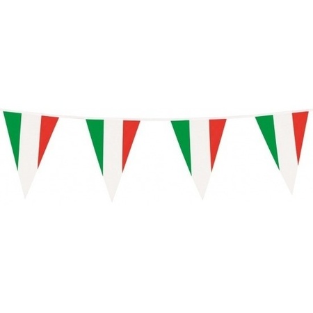 10x Buntings flags Italy 10 meter