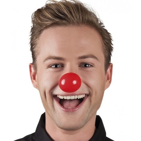10x Red clown noses