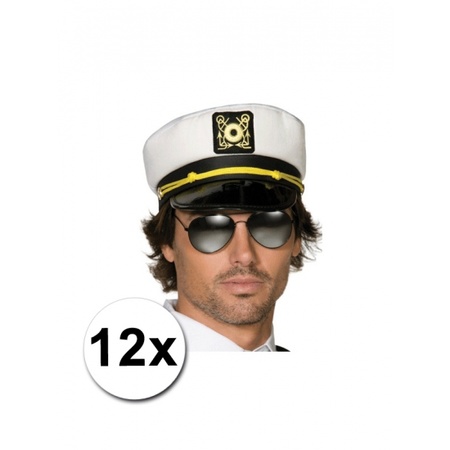 12 captains caps for adults