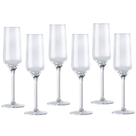 Champagne glass 6x 22 cl 