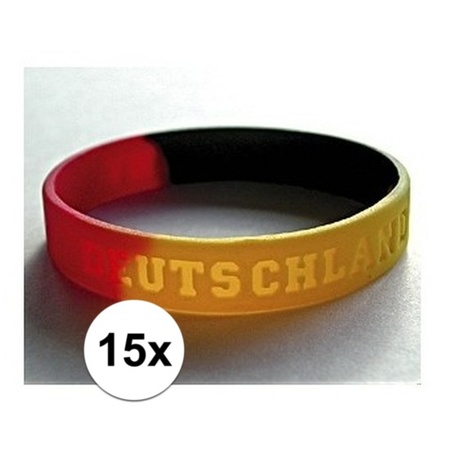 15x Wristbands Germany