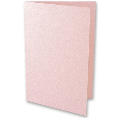 15x light pink cards A6 size