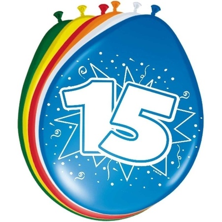 16x Balloons 15 years