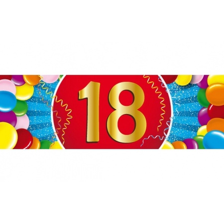 2x 18 year Flagline + balloons