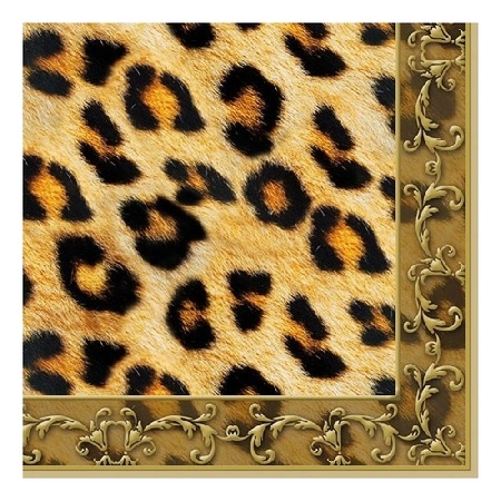 20x Napkin leopard print  3-layers 