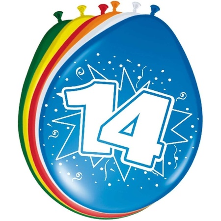 24x Balloons 14 years