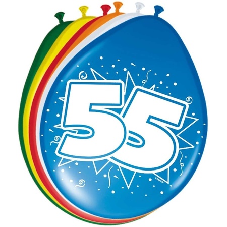 24x Balloons 55 years