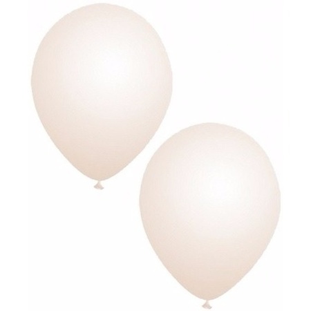 25x Transparante party ballonnen 27 cm